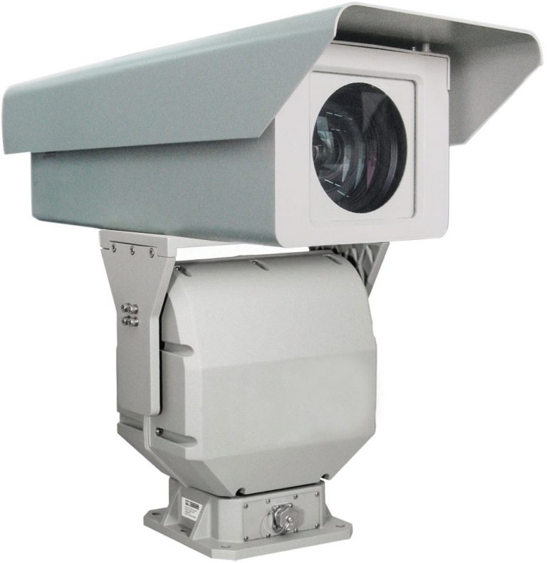Long range IP PTZ camera with a range of 5,10,15 km range