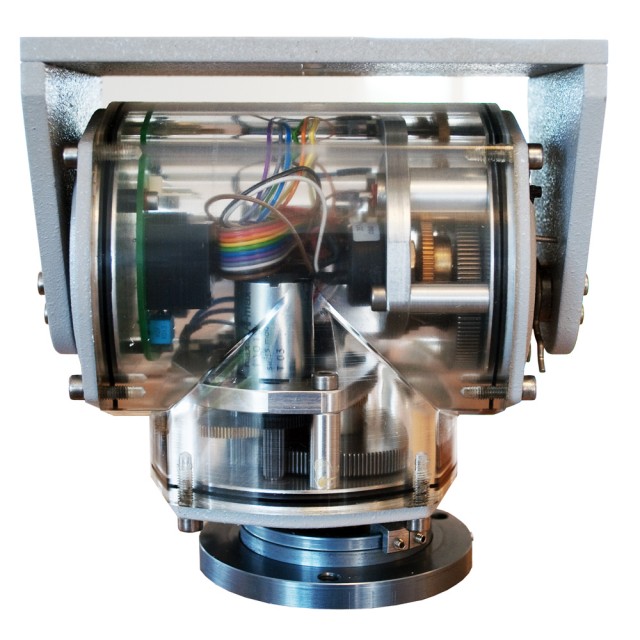 PT1010 small pan/tilt with RS485 Pelco D or DC drive