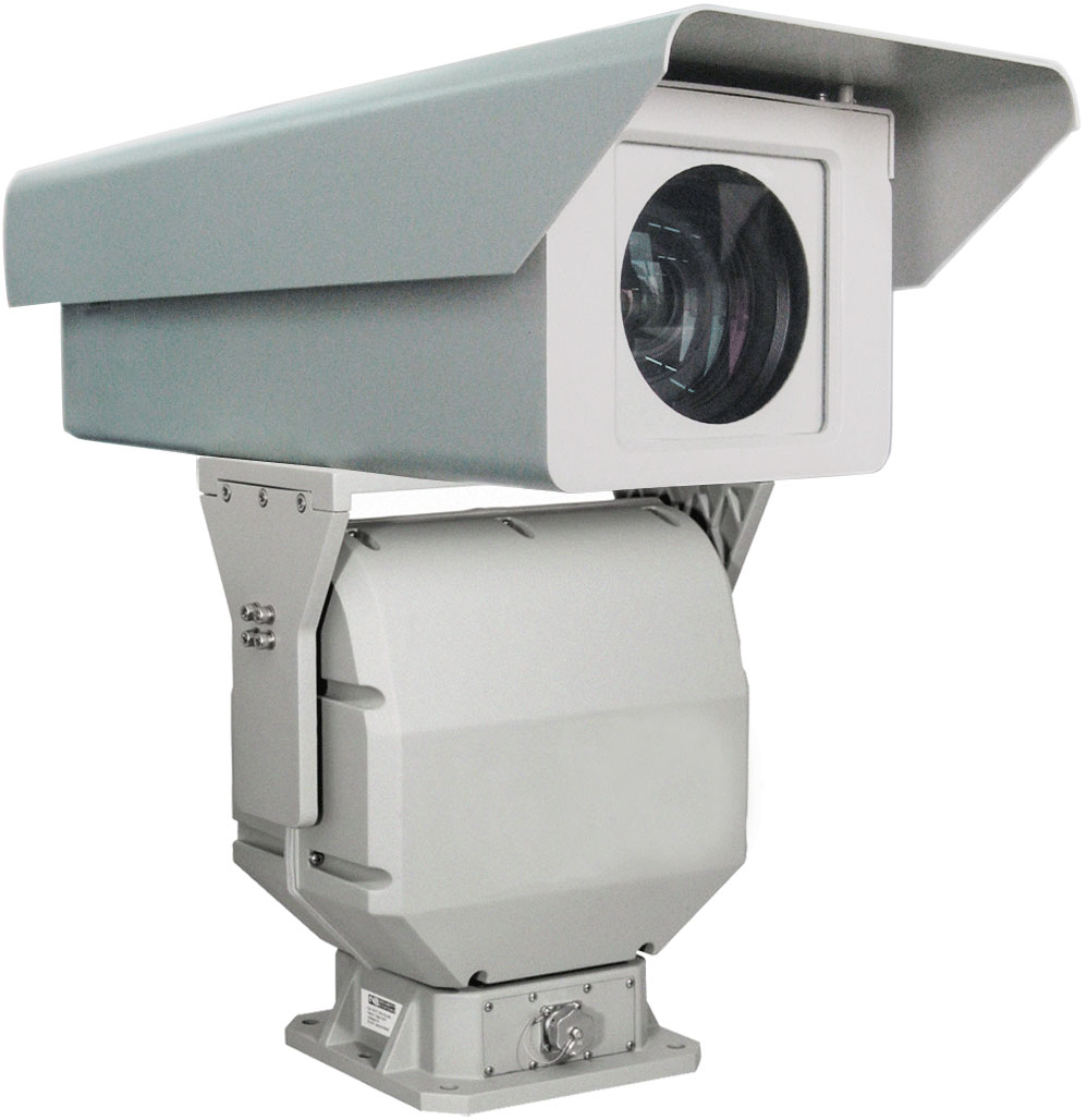 Long range IP PTZ camera with a range 